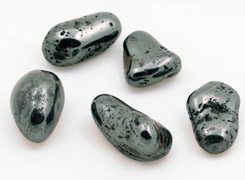 Hematite 3/4" Tumbled - Non-magnetic
