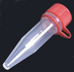 1.5ml Microcentrifuge Tubes - Red Linked Screw Cap - 500 Tubes