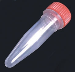 1.5ml Microcentrifuge Tubes - Red Screw Cap - 1000 Tubes