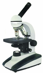 Walter Series 30 Monocular Microscope w/ Stage & 3 DIN Objectives
