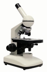 Walter Series 40 Cordless (Rechargeable) Monocular Microscope with 4 Objectives & Mech. Stage
