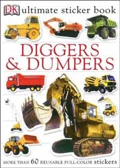 Ultimate Sticker Book- Diggers & Dumpers