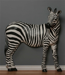 Beetling Zebra African Safari 3D Wall Art Decor