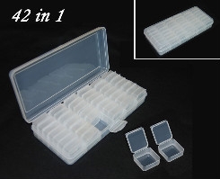 42-in-1 Plastic Storage Box