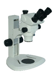 Ample Trinocular Stereo Zoom Microscope - 6.5x-45x no - illumination