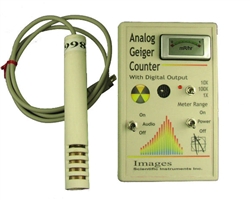 Analog Meter Geiger Counter with Wand