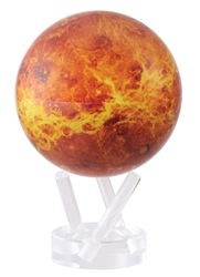 Mova 4-1/2" Solar Spinning Venus Globe