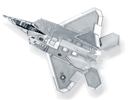 MetalWorks- F22 Raptor Jet