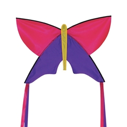 Pink Butterfly Silhouette Kite