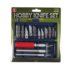 16pc Hobby Knife Set