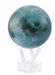 Mova 6" Solar Spinning Moon Globe