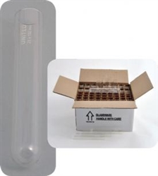 Rimless Glass Test Tubes 25 x 150mm, Pack of 72 Tubes
