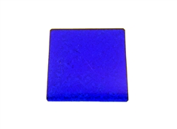 Cobalt Glass Plate 2" x 2"