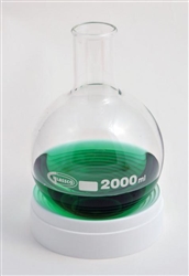 Boiling Flasks, Round Bottom, Borosilicate Glass 2000ml pk of 6 flasks