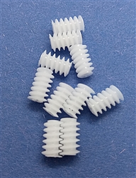 Right-Hand Plastic Worm Gear for Small Motors 10Pc